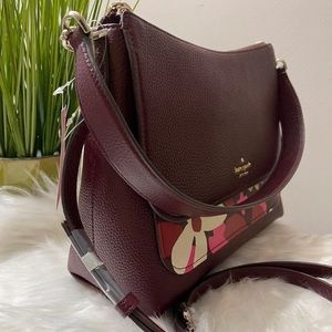 Kate Spade melody forest floral flap